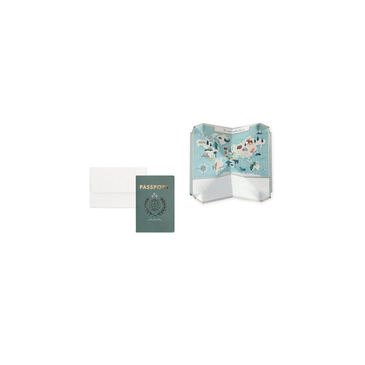 Passport 3D Layer Greeting Card (9395)