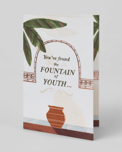 Fountain 3D Layer Greeting Card (9408)