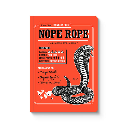 Nope Rope Paperback Notebook (A5) (12151)