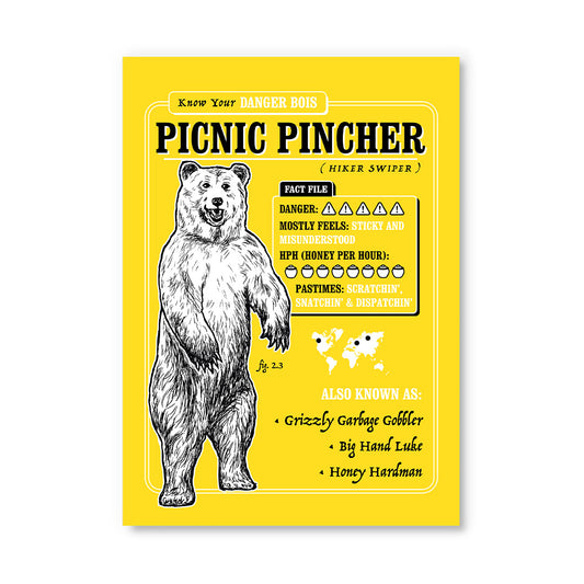 Picnic Pincher Postcard (12160)