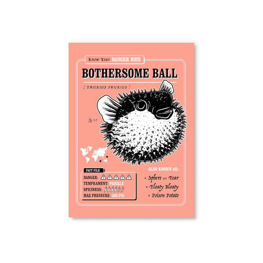 Bothersome Ball Postcard (12164)