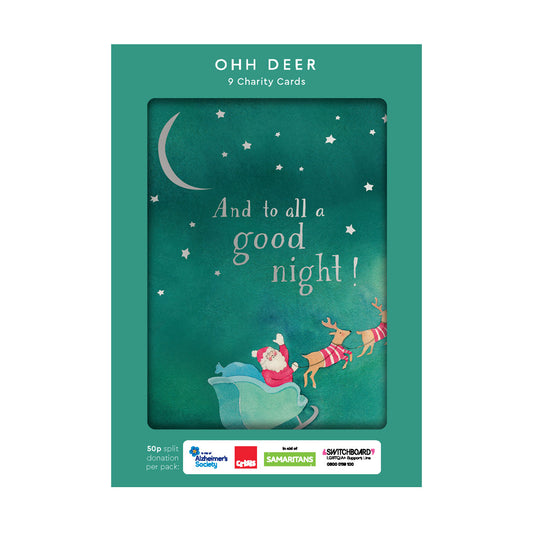 E. Frances Paper x3 Charity Christmas Cards (Pack of 9) (12805)