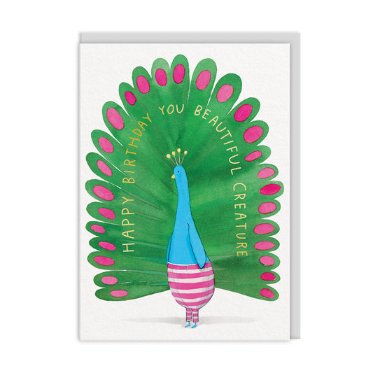 You Beautiful Creature Birthday Card (12378)