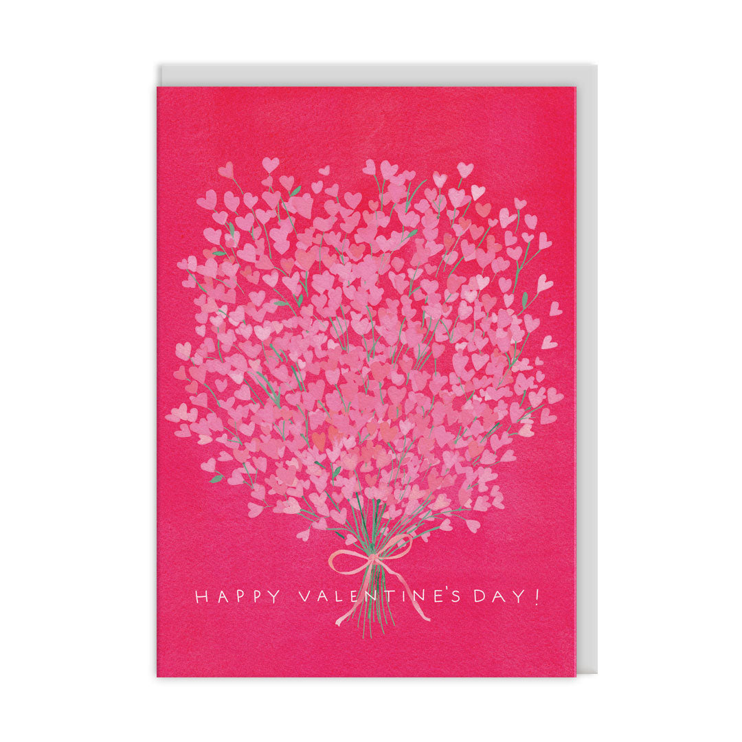 Bouquet Of Hearts Greeting Card (12792)