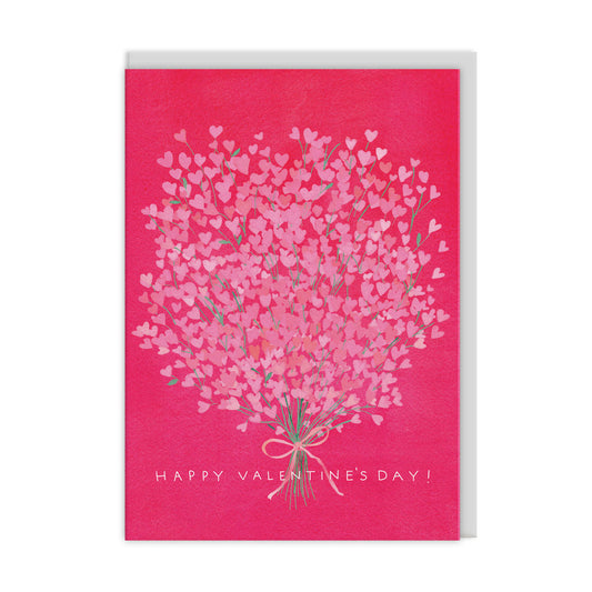 Bouquet Of Hearts Greeting Card (12792)
