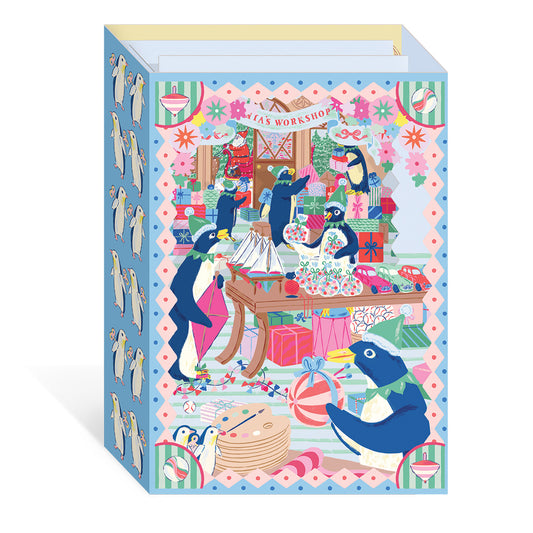 Santas Workshop (3D) Greeting Card (13079)