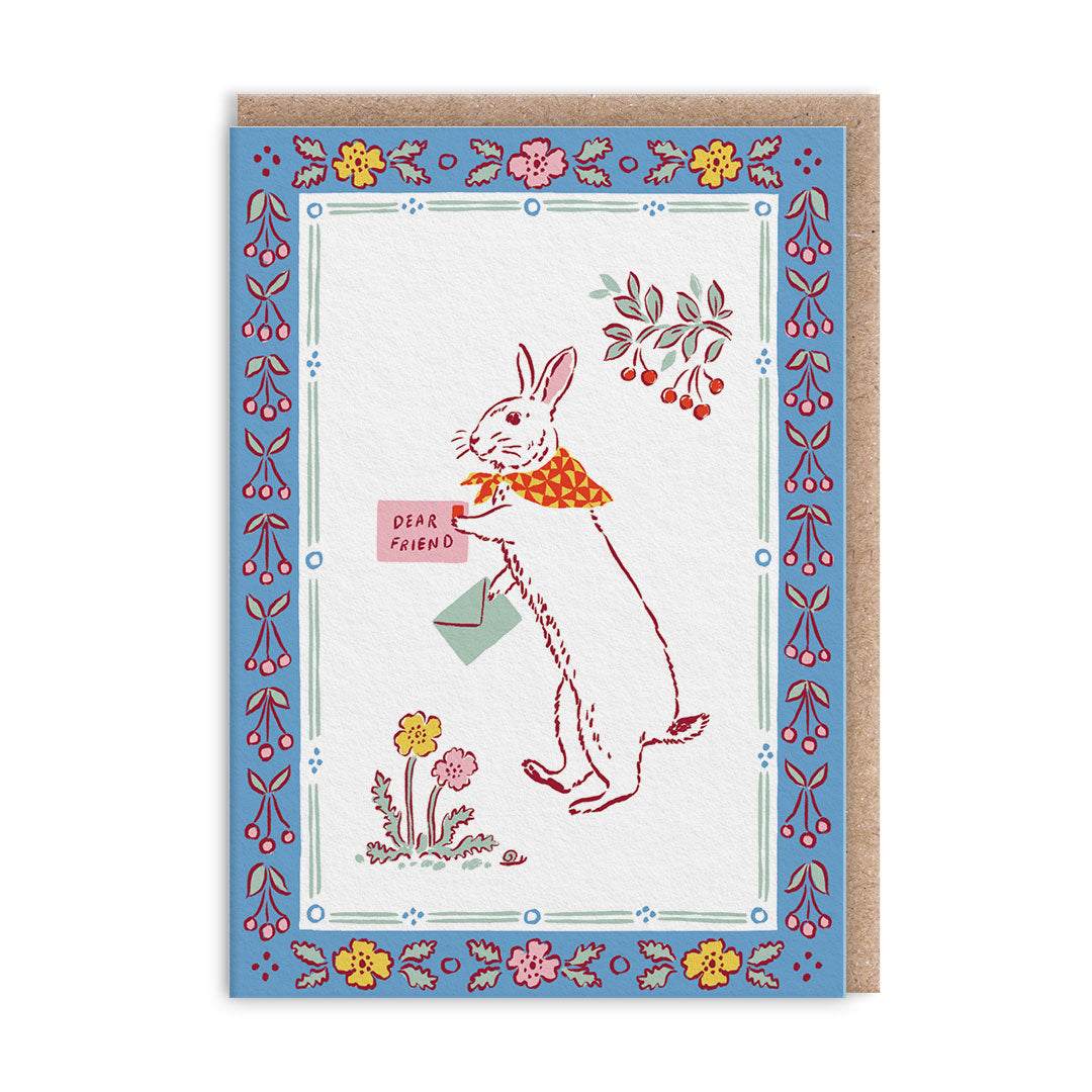 Cottontail Rabbit Card Rabbit Mini Greeting Card (14005) – Ohh Deer Wholesale