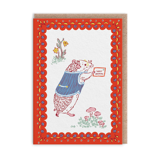 Hedgehog Mini Greeting Card (14006)