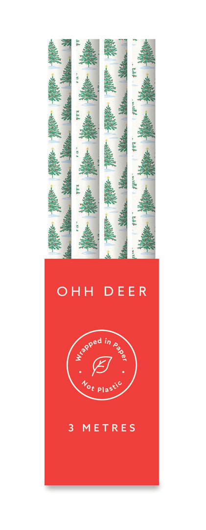 Christmas Tree Repeat Roll Wrap (12273)