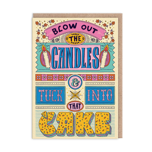 Blow Out The Candles Greeting Card (11979)