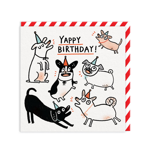 Yappy Birthday Greeting Card (4904)