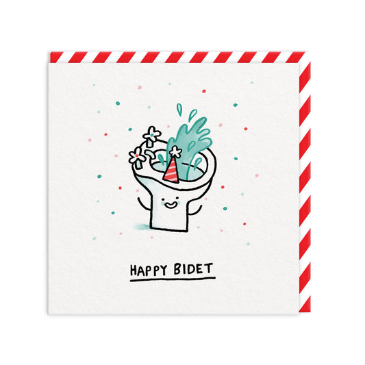 Happy Bidet Greeting Card (11684)