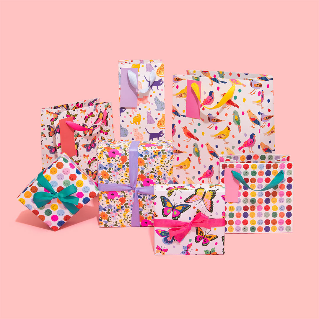 Butterfly Repeat Roll Wrap (12403)