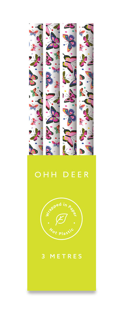 Butterfly Repeat Roll Wrap (12403)