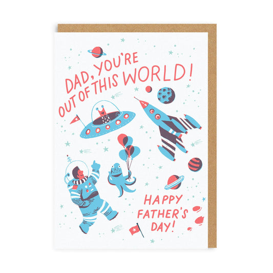 Out Of This World Dad Father's Day Card (4340)