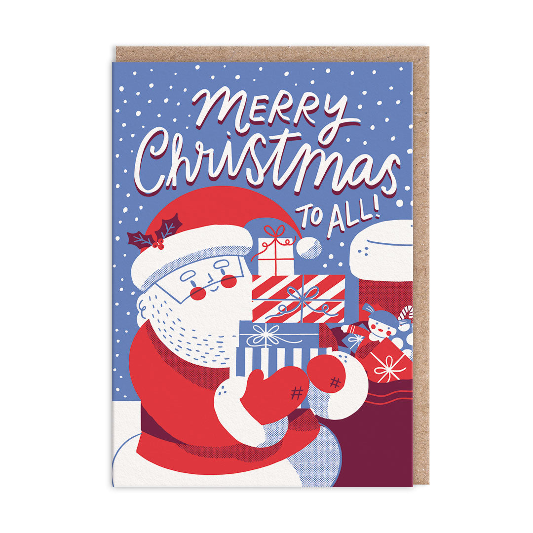 Hello! Lucky Season's x3 Charity Christmas Cards (Pack of 9) (13970)