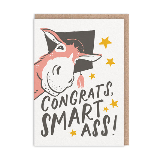 Smart Ass Congratulations Card (10502)