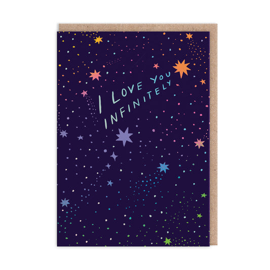 I Love You Infinitely Valentine's Day Card (10738)