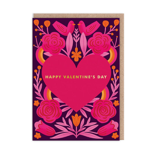Heart Valentine's Day Card (10746)