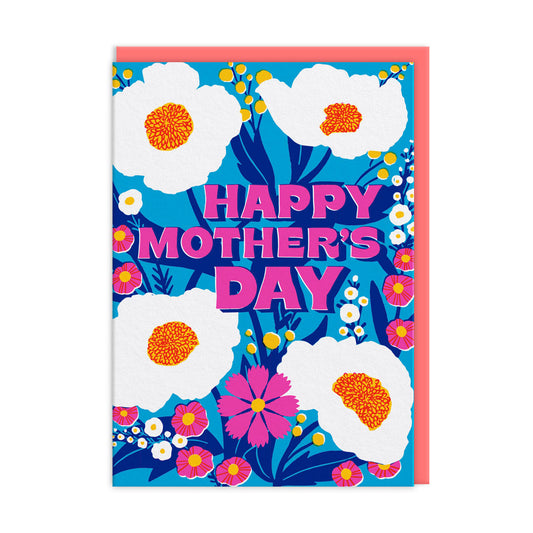 Bold Floral Mother's Day Card (10785)