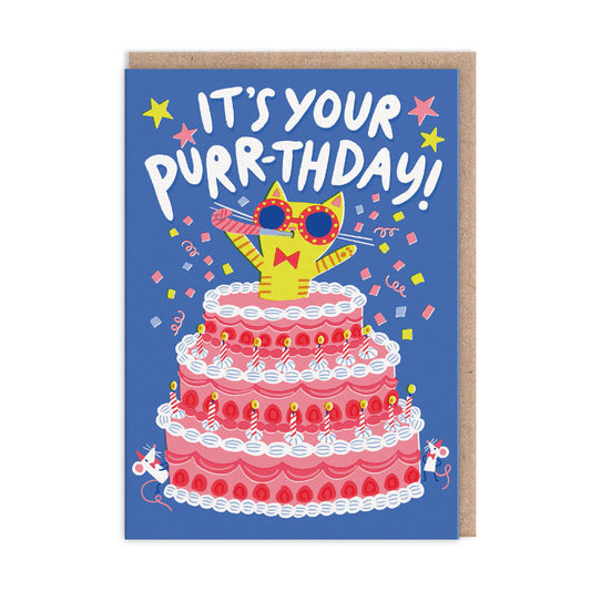 It's You're Purrthday Card (12033)