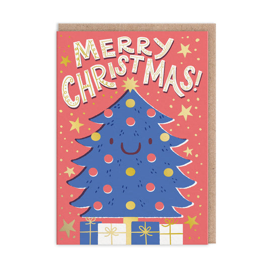 Merry Christmas Tree Greeting Card (13470)