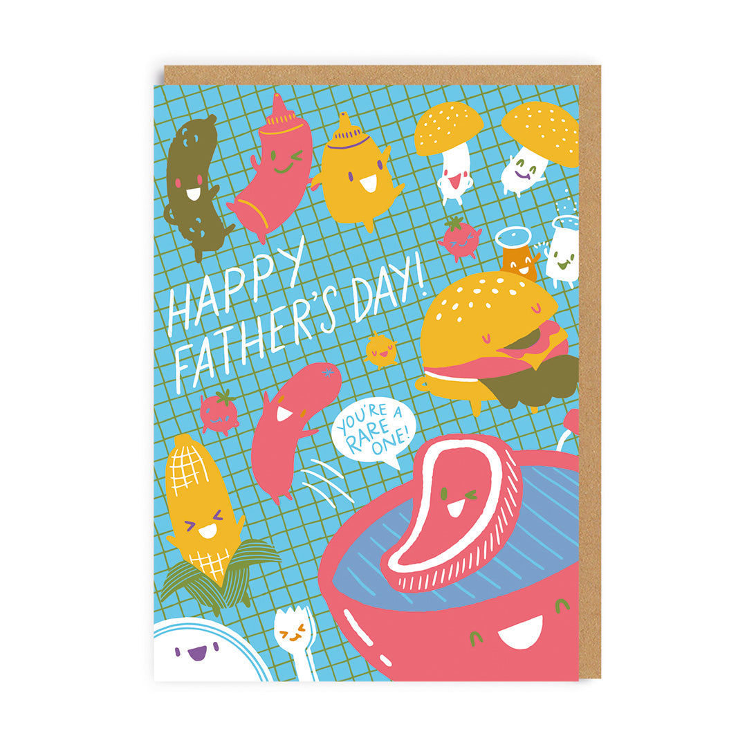 BBQ Food Father's Day Card