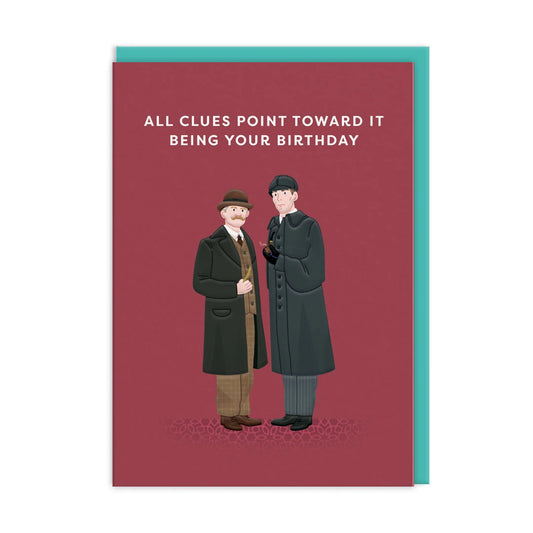 Sherlock Holmes Greeting Card (13340)