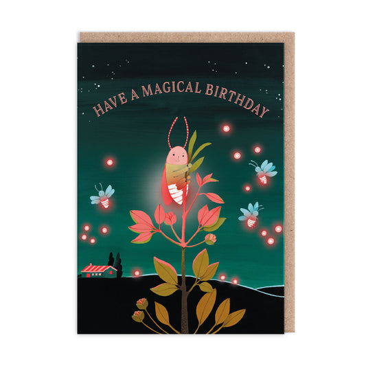 Firefly Birthday Card (12249)