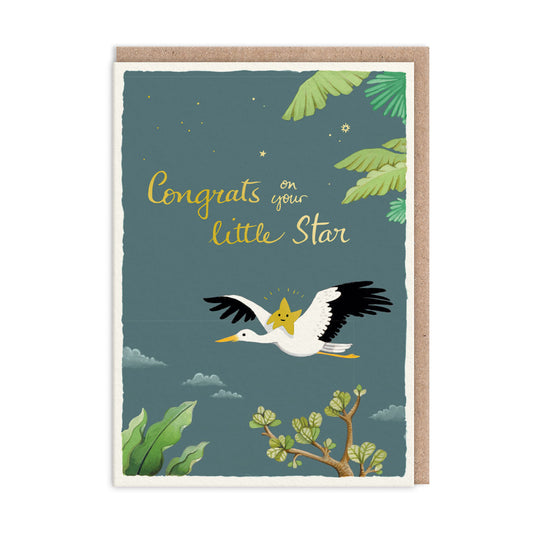 Little Star Congrats Greeting Card (12374)