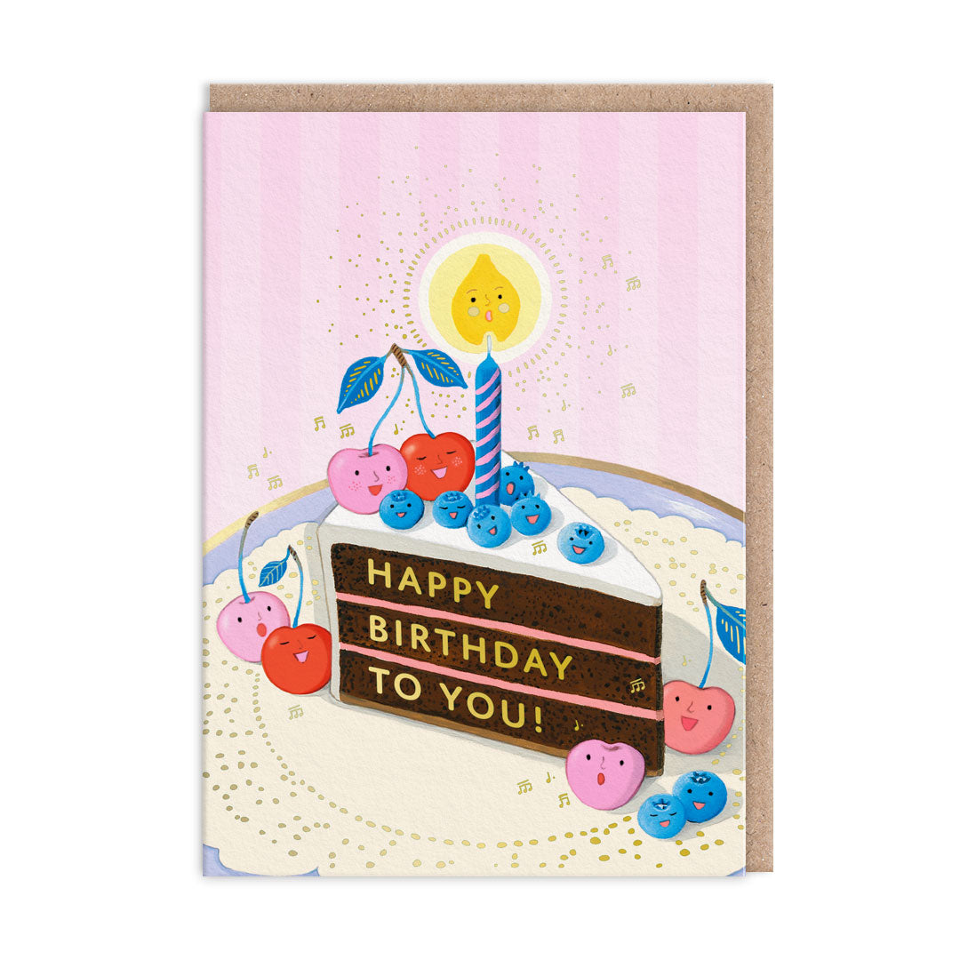 Berry Serenade Greeting Card (13298)