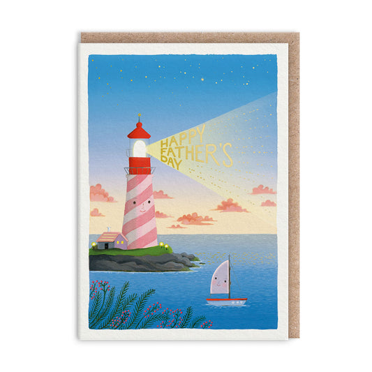 Father's Day Lighthouse Greeting Card (14073)