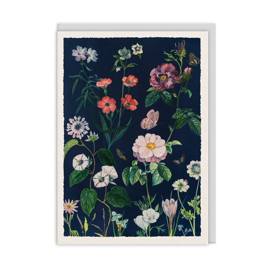 Roses and Wildflowers Greeting Card (13445)