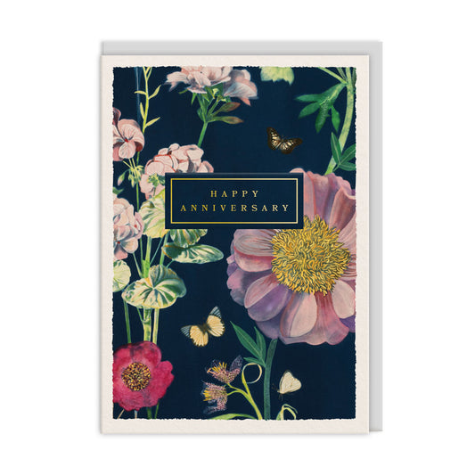 Happy Anniversary Botanical Greeting Card (13449)