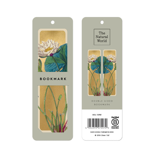 Natural World Water Lily Premium Bookmark (12981)