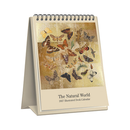 Natural World Gold Leaf Desk Calendar (13738)