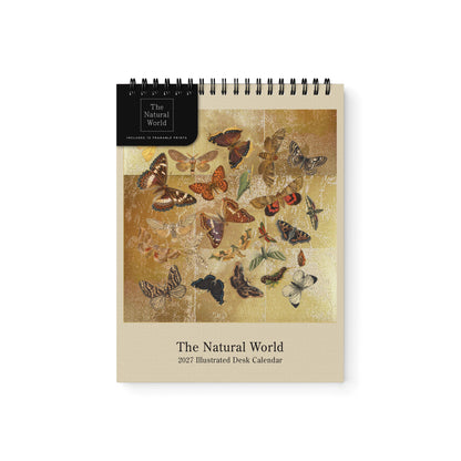Natural World Gold Leaf Desk Calendar (13738)