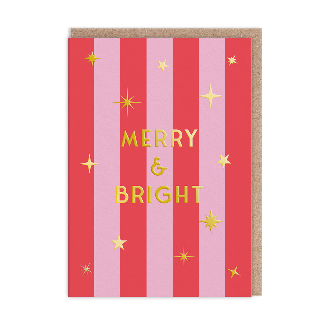 Stripe x3 Charity Christmas Cards (Pack of 9) (13971)