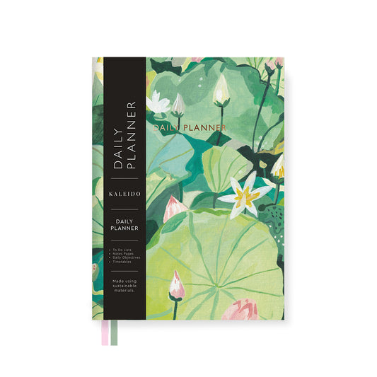 Waterlillies Fabric Daily Planner (A5) (13546)