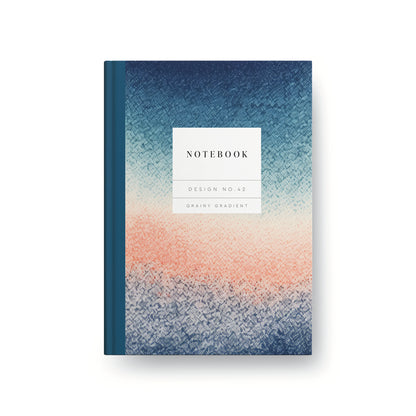 Design No.42 Grainy Gradient Kaleido Hardback Notebook (11437)