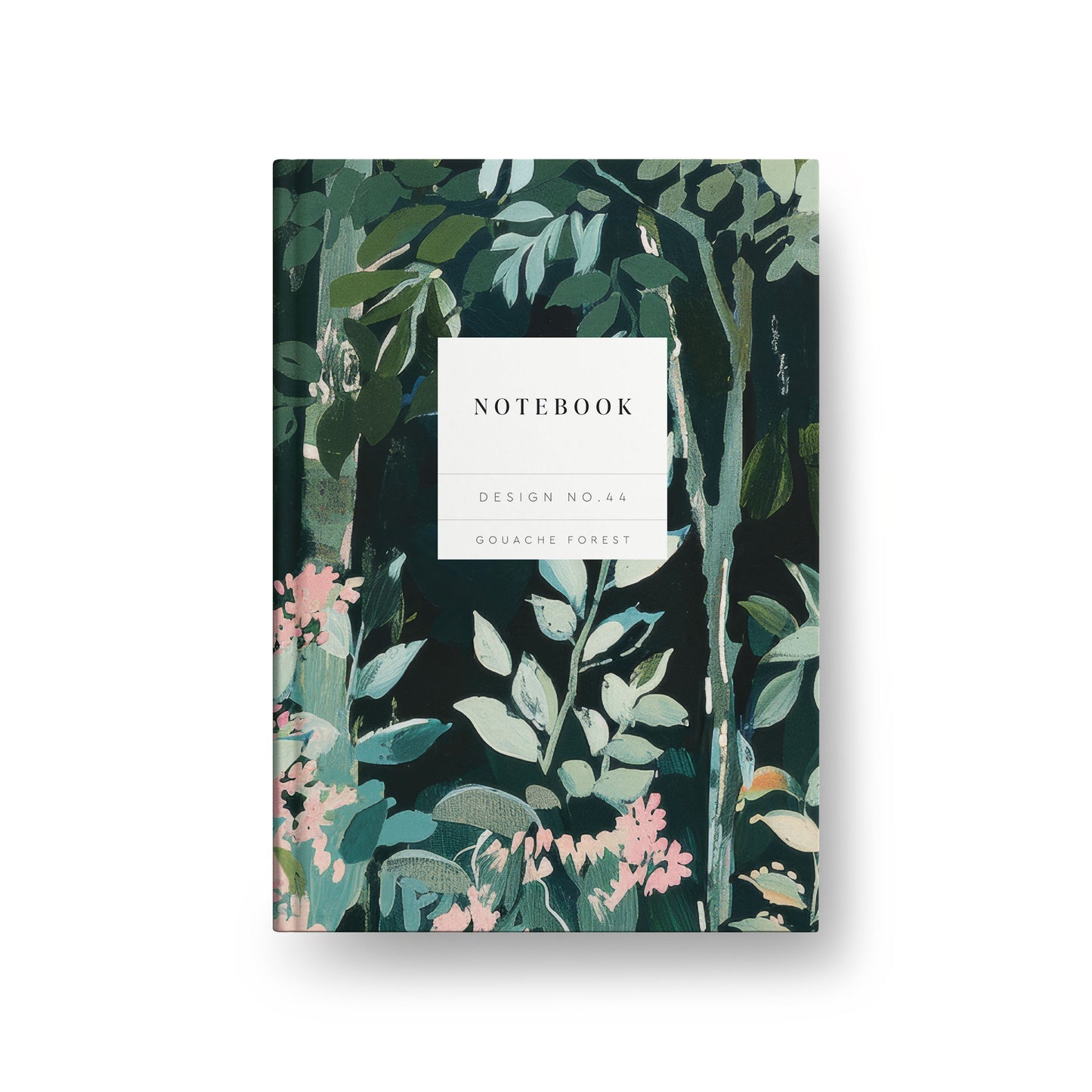 Design No.44 Gouache Forest Kaleido Hardback Notebook (11439)