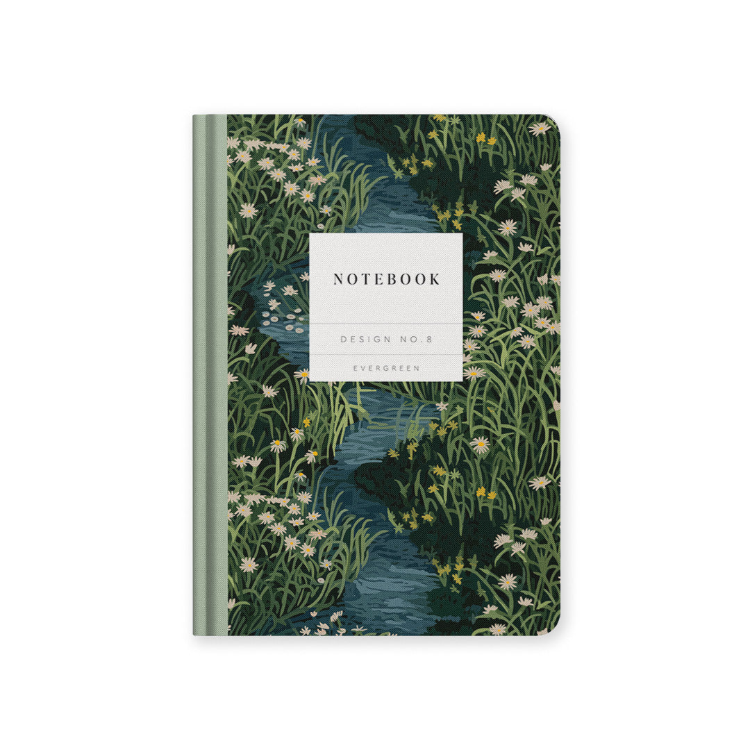 Design No.8 Marsh Daisies Hardback Notebook (A5) (13122)