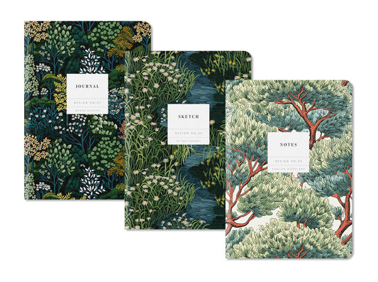 Kaleido Set No.6 | 3 Pack Stitched Notebooks (11766)