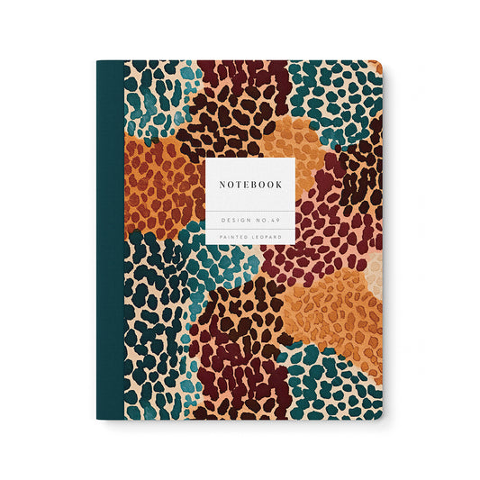 Painted Leopard Kaleido Exercise Book (11760)