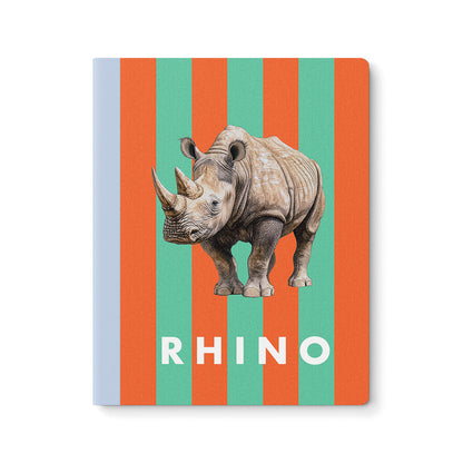 Striped Rhino Exercise Book (12233)