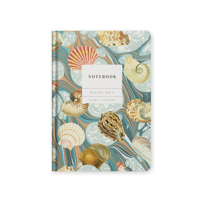 Marble Shells Hardback Notebook (A5) (12827)