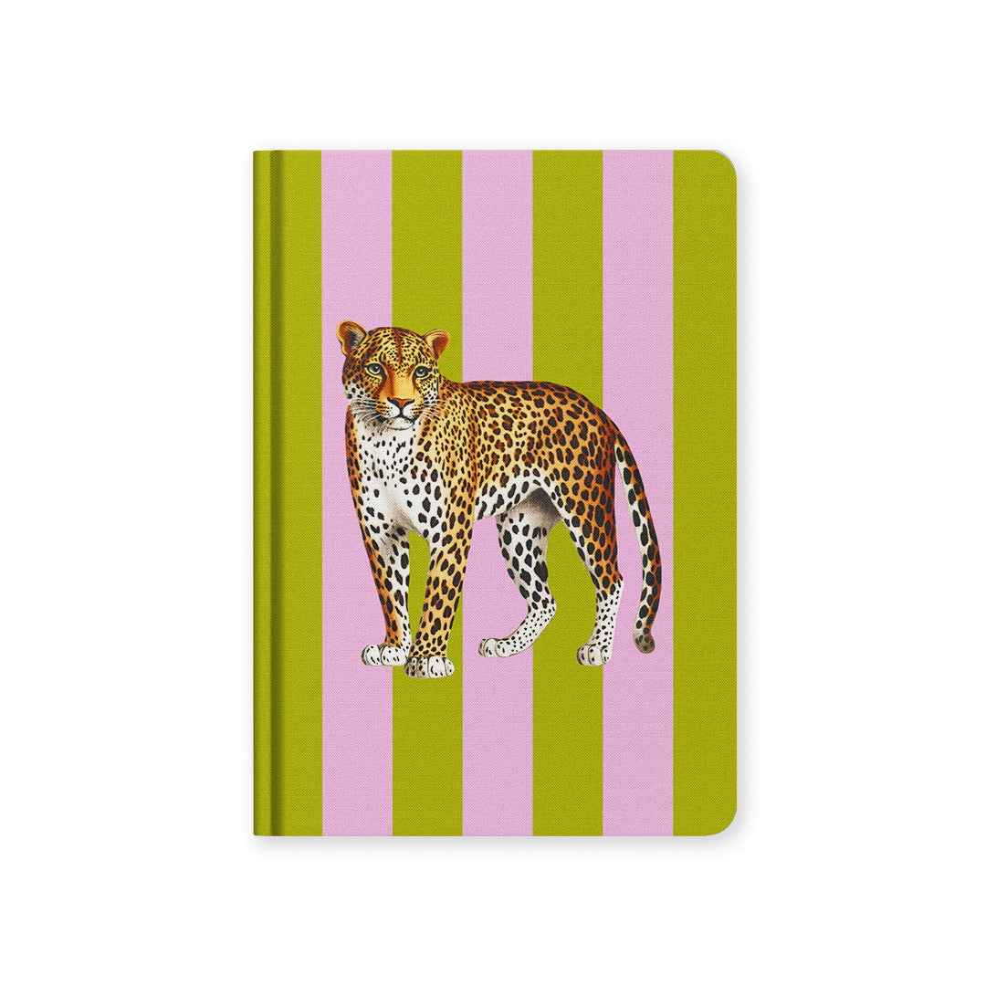 Stripe Leopard Hardback Notebook (A5) (12832)