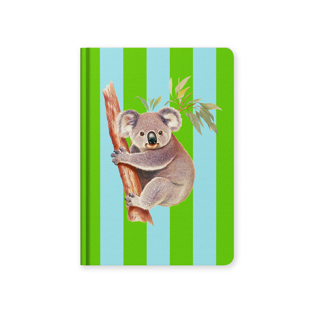Stripe Koala Hardback Notebook (A5) (12834)