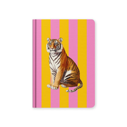 Stripe Tiger Hardback Notebook (A5) (12835)