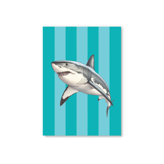 Striped Shark Postcard (12327)